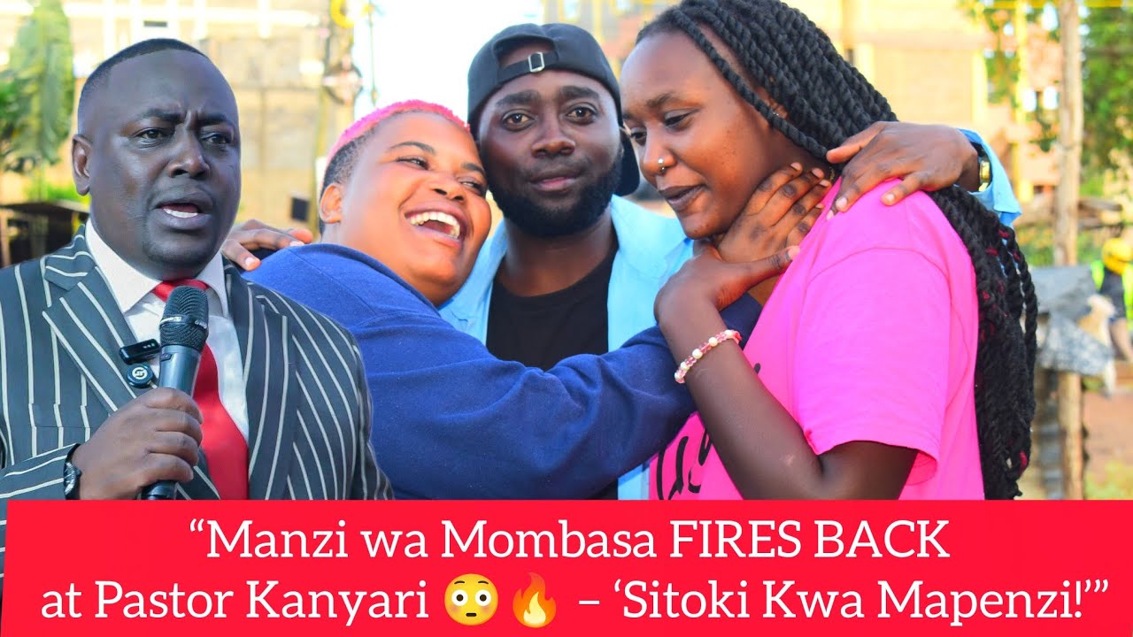 Manzi wa Mombasa RESPONDS to Pastor Kanyari Full Drama 🔥😳