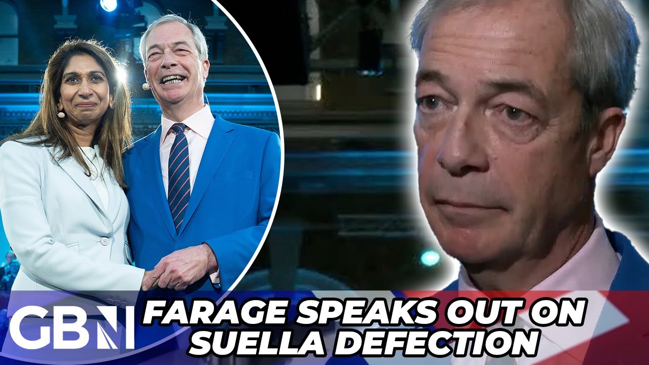 Nigel Farage speaks out after Suella Braverman's defection | 'We're the party that accepts talent'