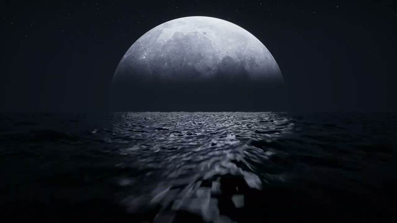 8 Hours OCEAN Water Sounds 💧 Calm Flowing Water for Sleep & Relaxation