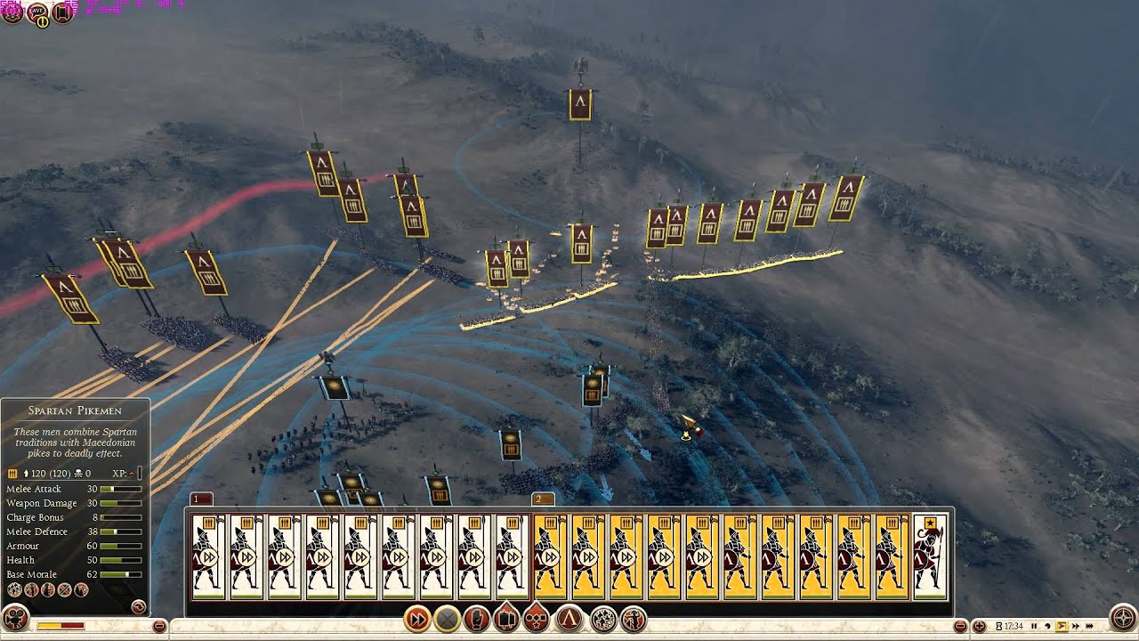 Rome 2: 2 vs. 2 Online Battles - Ep.3: Sparta/Macedon vs. Sparta/Egypt (A House Divided)
