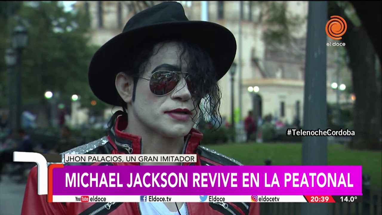 El imitador de Michael Jackson: de la peatonal cordobesa a los escenarios