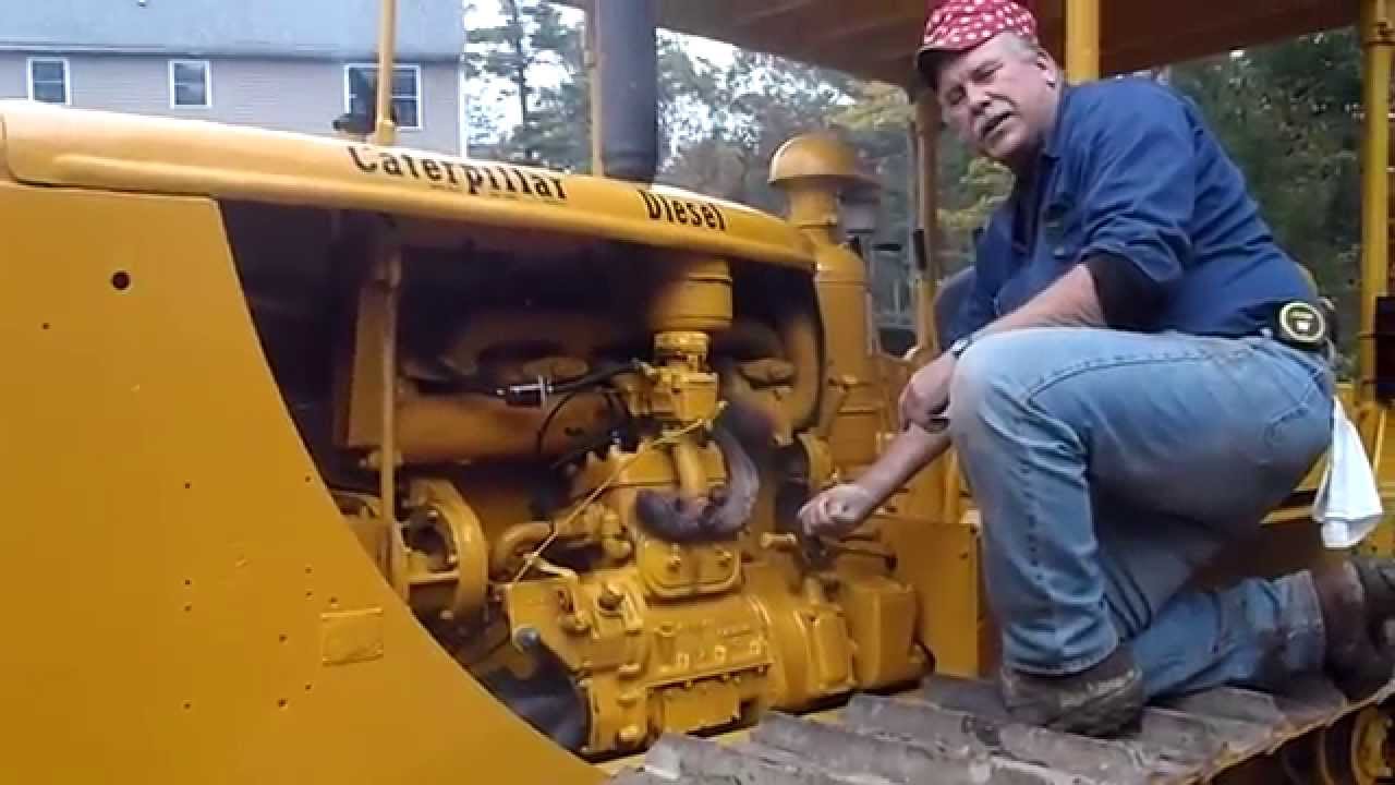 Uncle Pete D7 walk around and start up