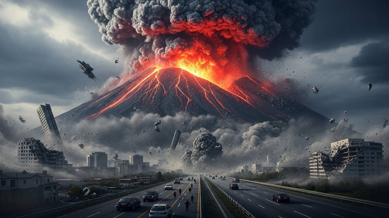 THE MOUNTAIN BEGAN VIBRATING — And a Lavaless Volcano Exploded