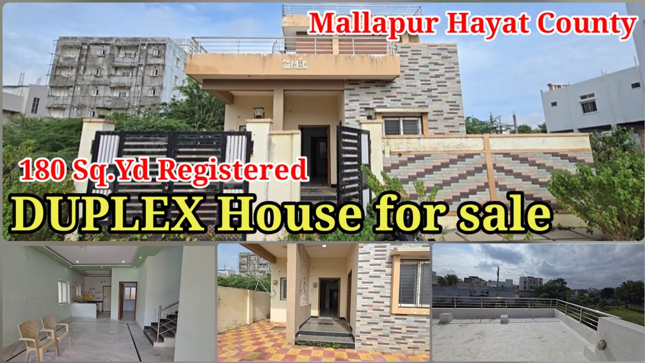 House for sale in mallapur RCI road hyderabad