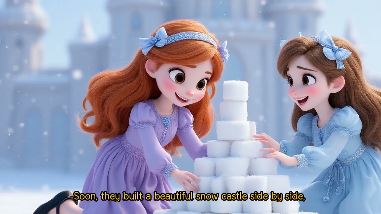 Elsa & Anna’s Snowy Lesson | Short Frozen Moral Story for Kids
