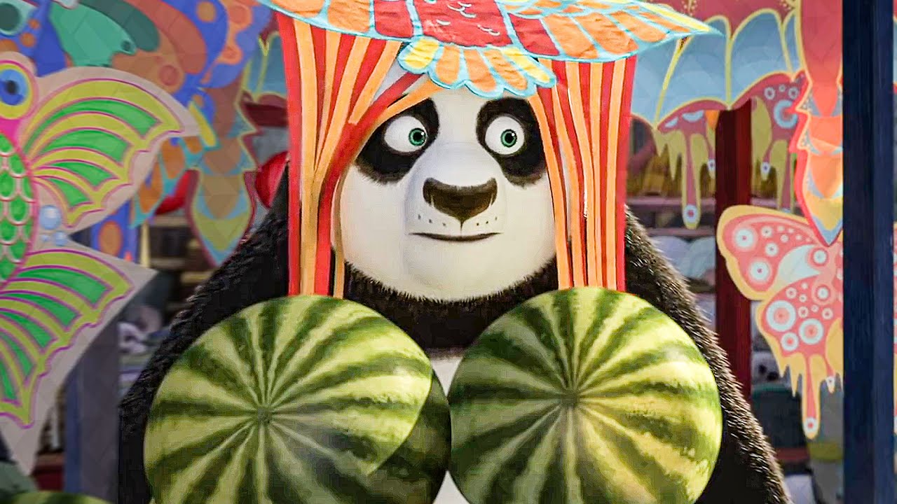KUNG FU PANDA 2 Movie Clip - Po Goes Stealth Mode (2011)