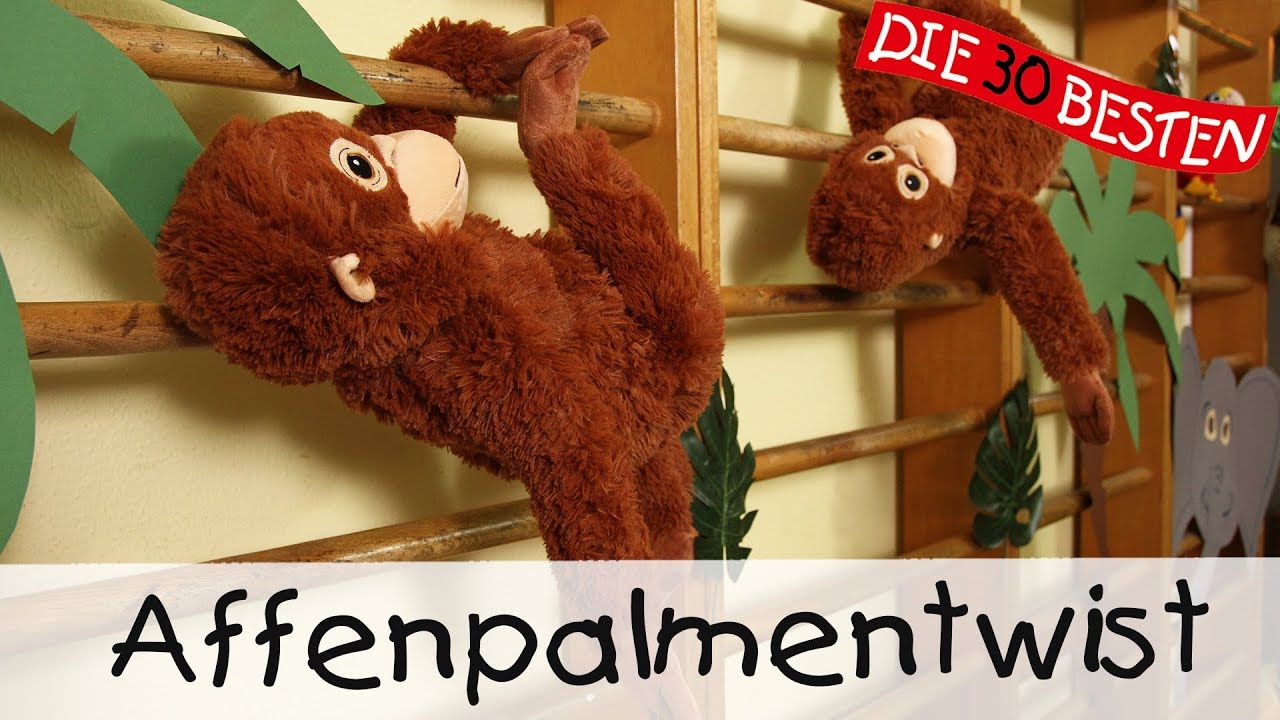 👩🏼 Affenpalmentwist - Singen, Tanzen und Bewegen || Kinderlieder