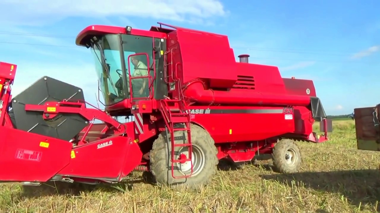 Комбайн CASE IH 521. Harvester CASE IH 521.
