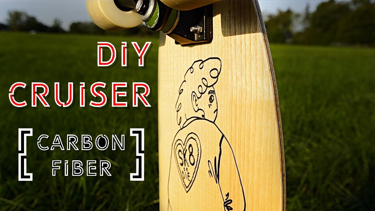 Awesome Longboard Cruiser Build (CNC and Carbon Fiber)