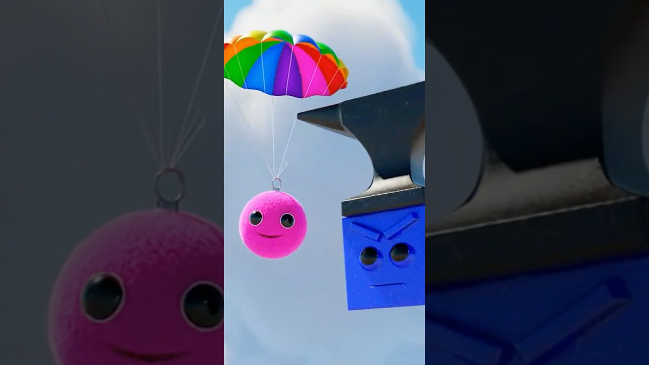PARACHUTE: Mochi Flies, Brick Falls! 😱 