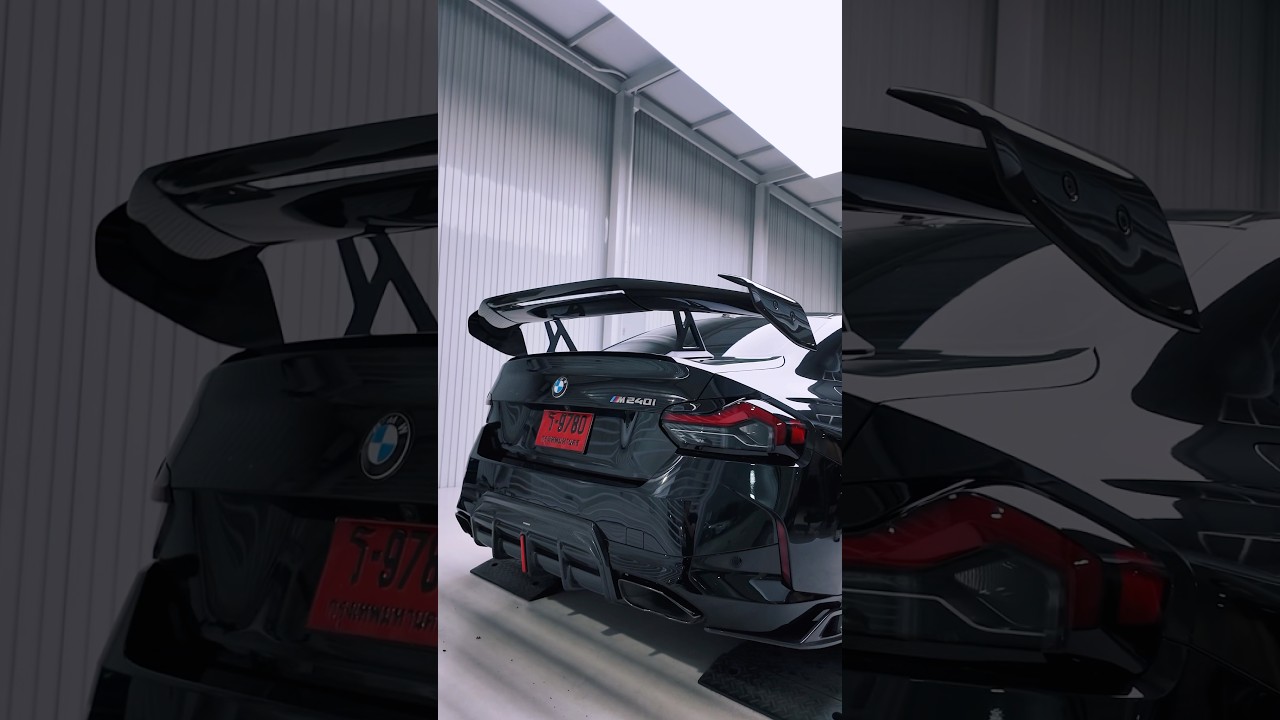 #ADRO AT-R3 Swan Neck Wing BMW M240i #GFORCE