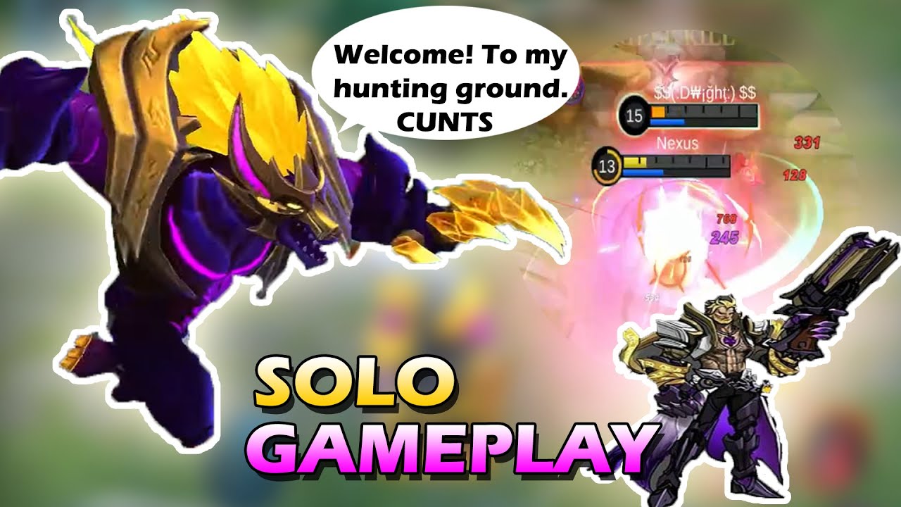 CAN ROGER CARRY THIS TEAM? | ROGER SOLO GAMEPLAY | BEST BUILD 2022 | MLBB
