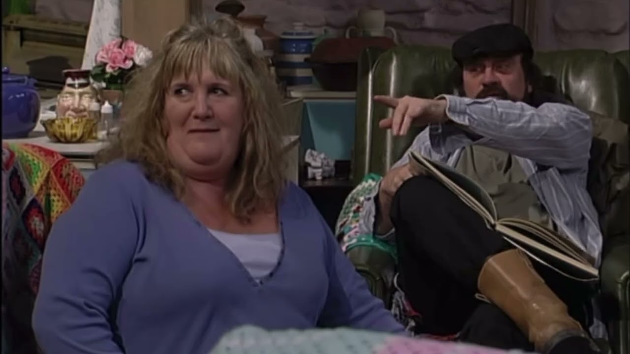 Belle Dingle 30th November 2006 - shadrach pretends to be belle’s dad for her school meeting 