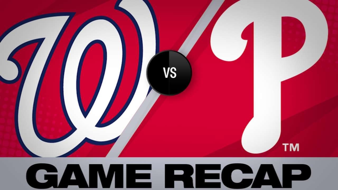 5/5/19: Hoskins, Eflin lead Phillies to 7-1 win