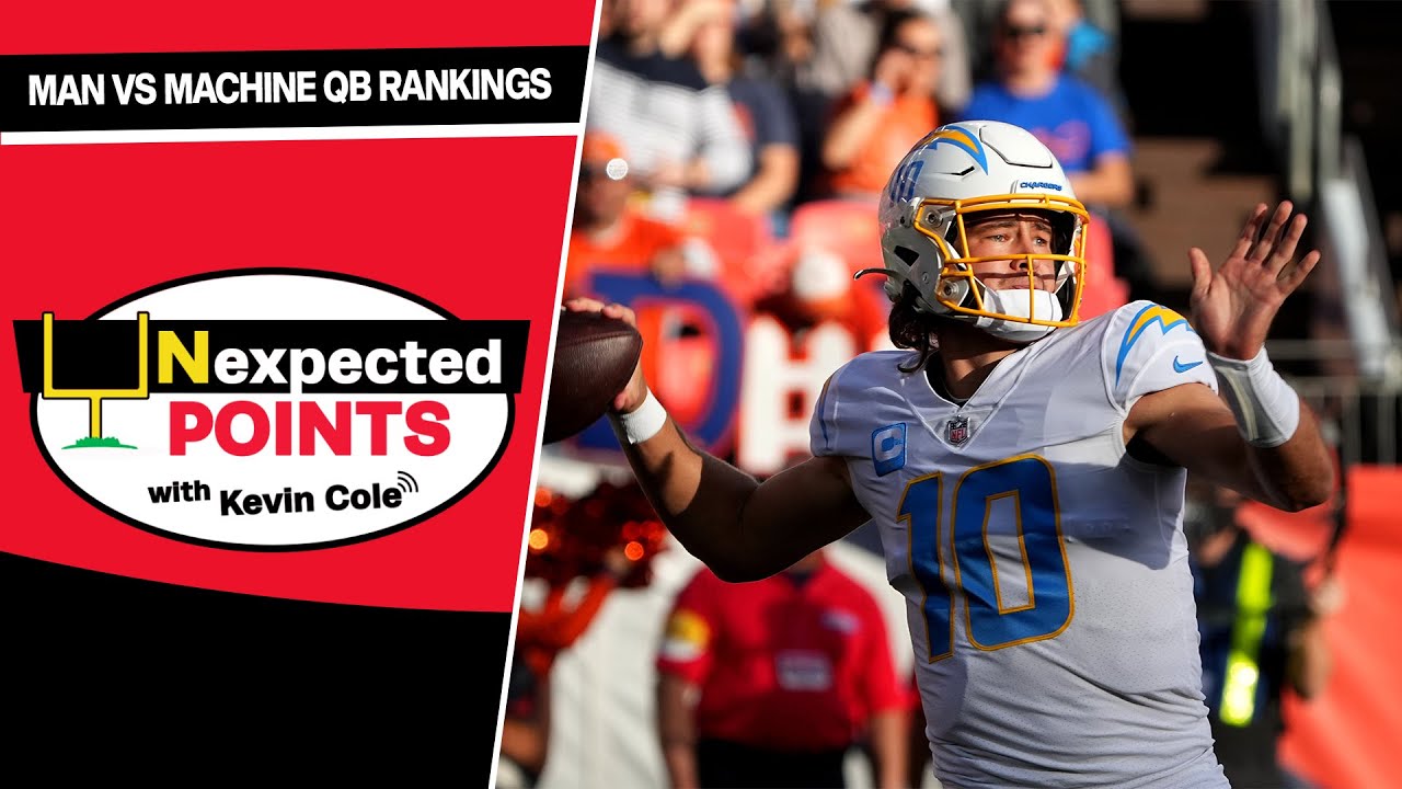 NFL Quarterback Tiers/Rankings: Man vs. Machine | Unexpected Points | PFF