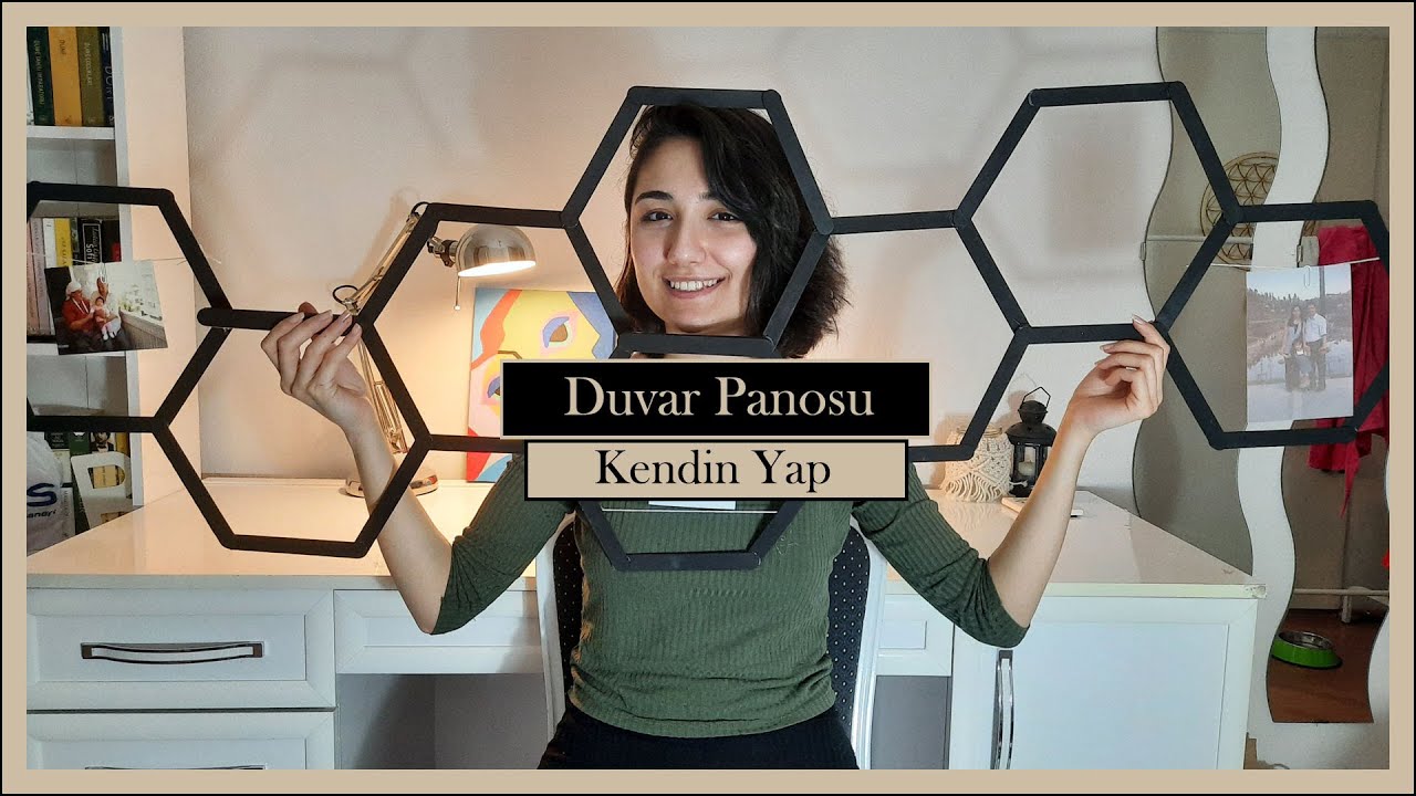 Dondurma Çubuklarından Duvar Panosu/ #kendinyap