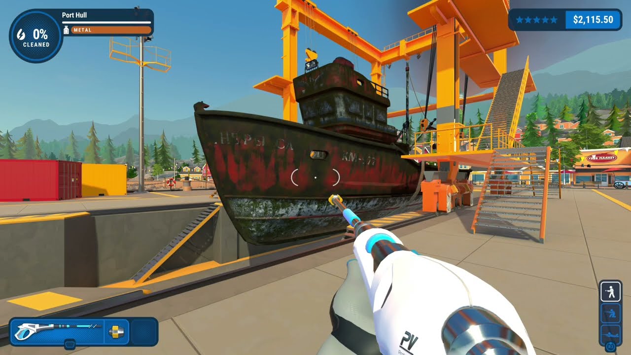 Powerwash Simulator - Let's Play!!! # 36 - Clean the Fishing Boat [CAMPAIGN MODE]