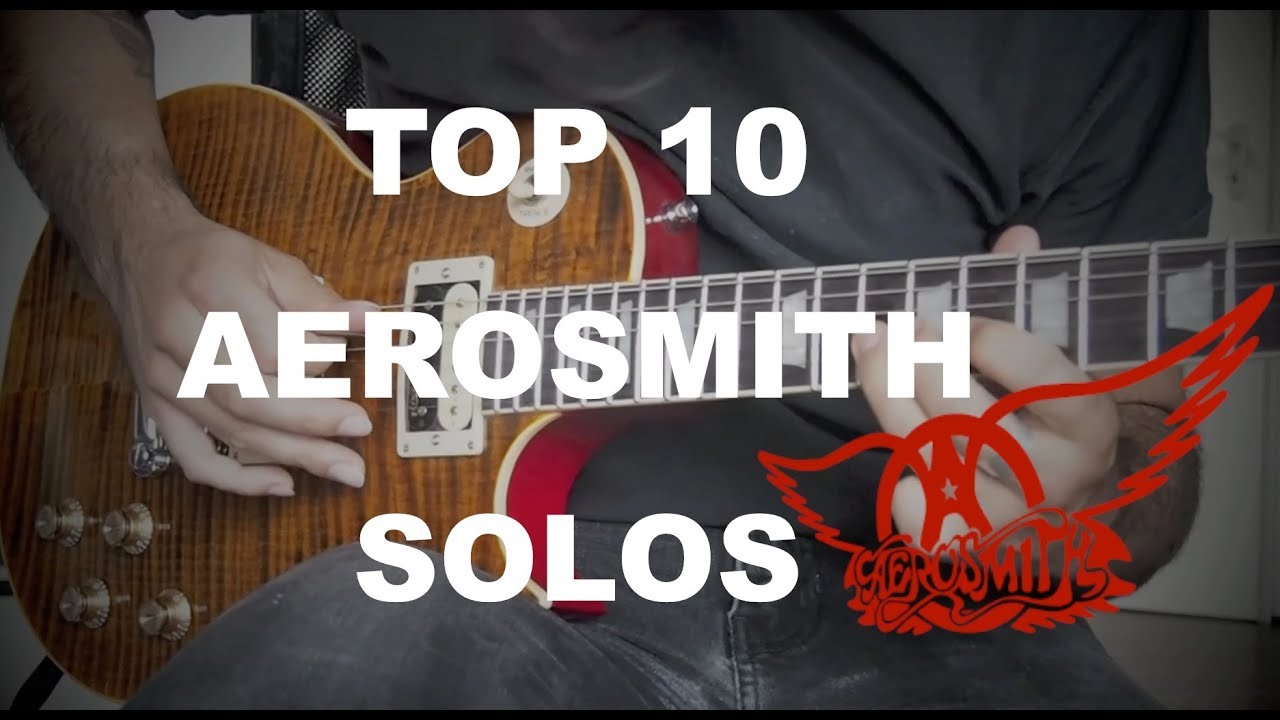 Top 10 Aerosmith Guitar Solos with Vintage V100AFD