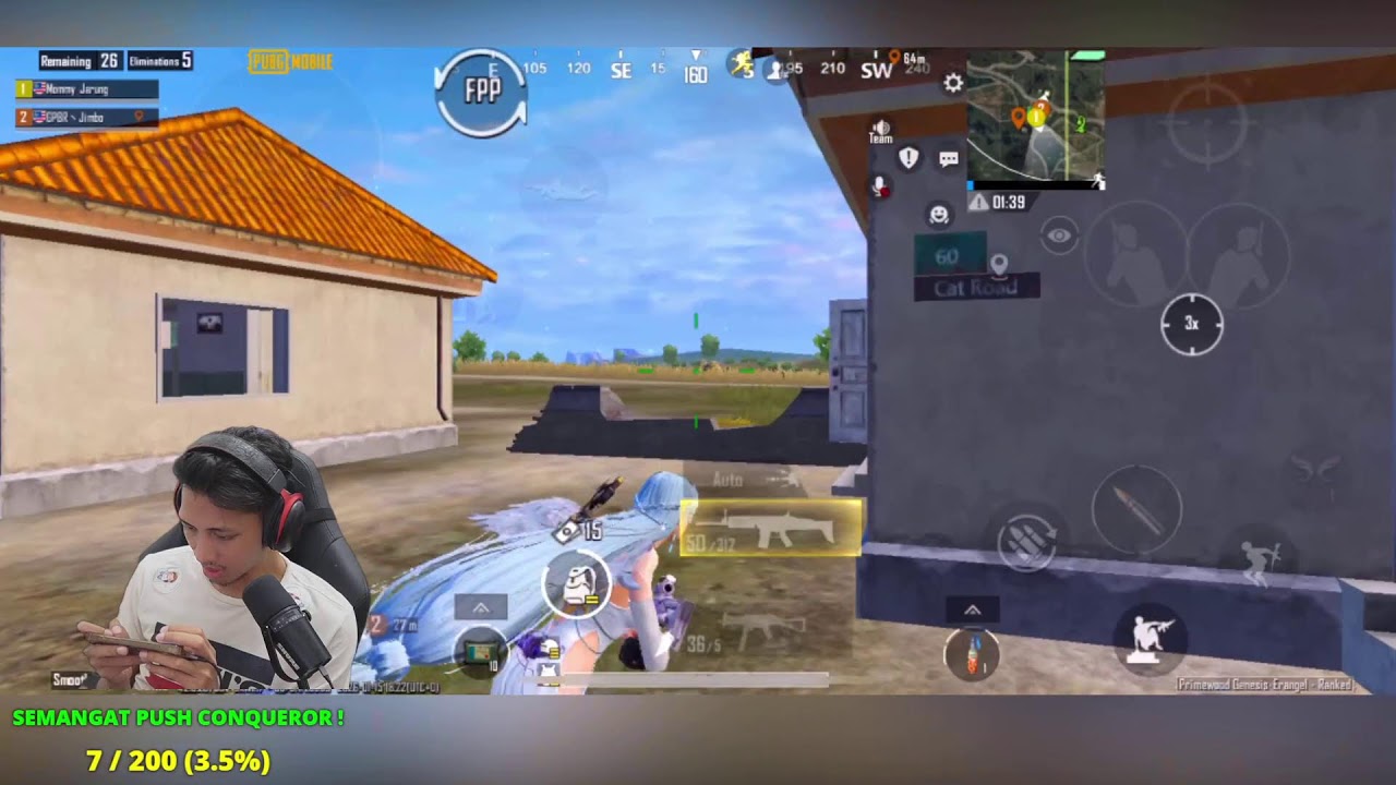 PUSH CONQUEROR PUBGM 4.2