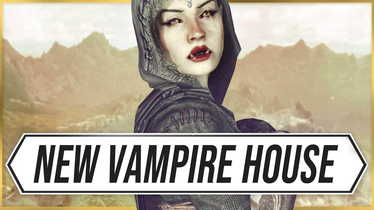 New Vampire House in Skyrim Anniversary Edition Creation Club Content!