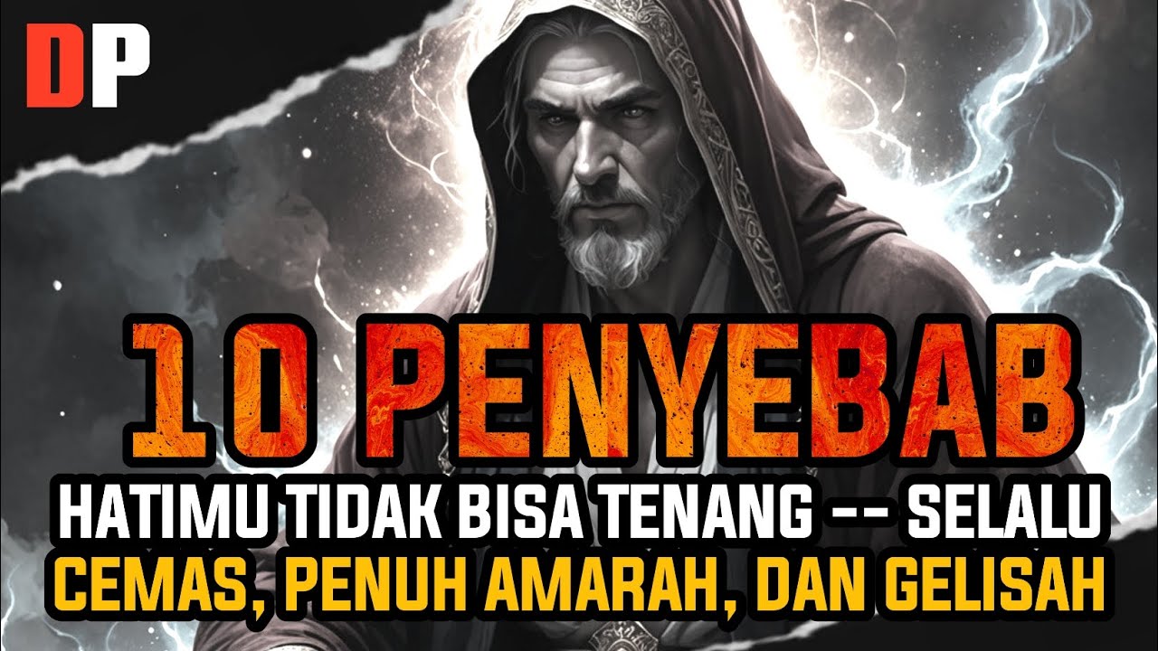 INILAH 10 PENYEBAB HATIMU TIDAK BISA TENANG -- SELALU CEMAS, PENUH AMARAH, DAN GELISAH🚀