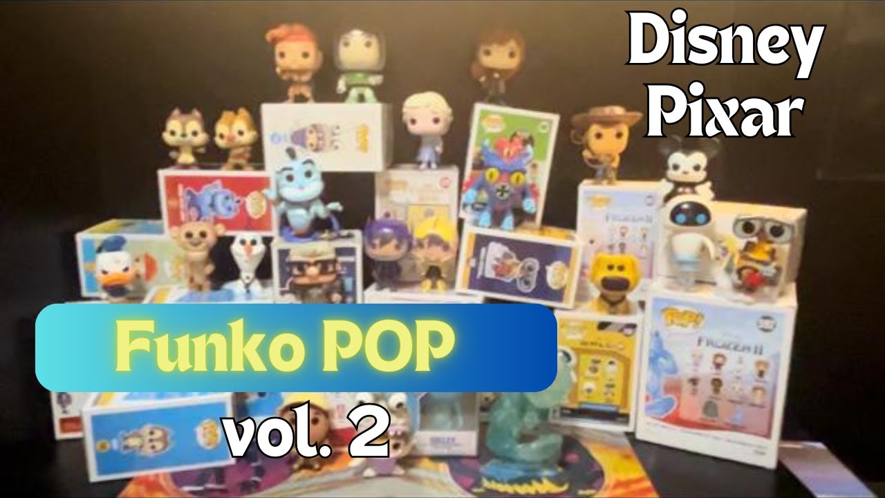 Coleção Funko POP vol. 2 (Disney e Pixar)