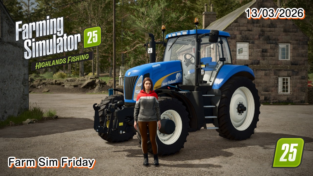 FRIDAY THE 13TH - Farm Sim Friday - Kinlaig #7
