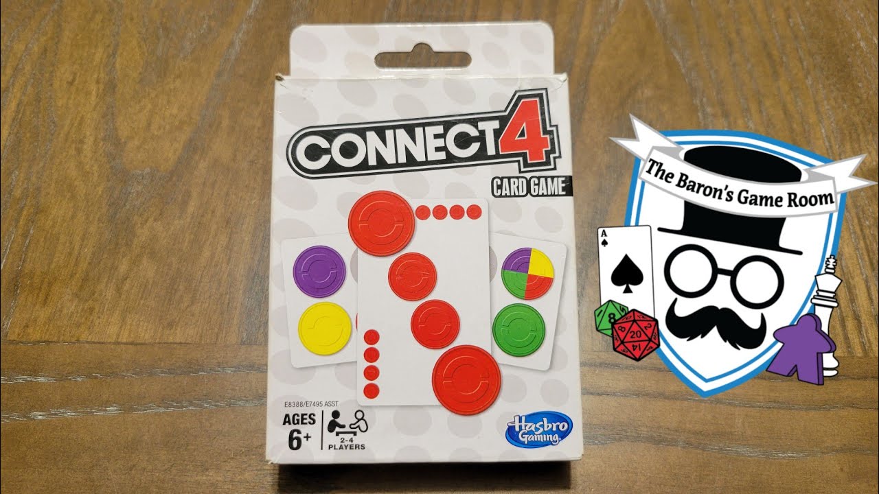 The Baron Talks About the Connect 4 Card Game!