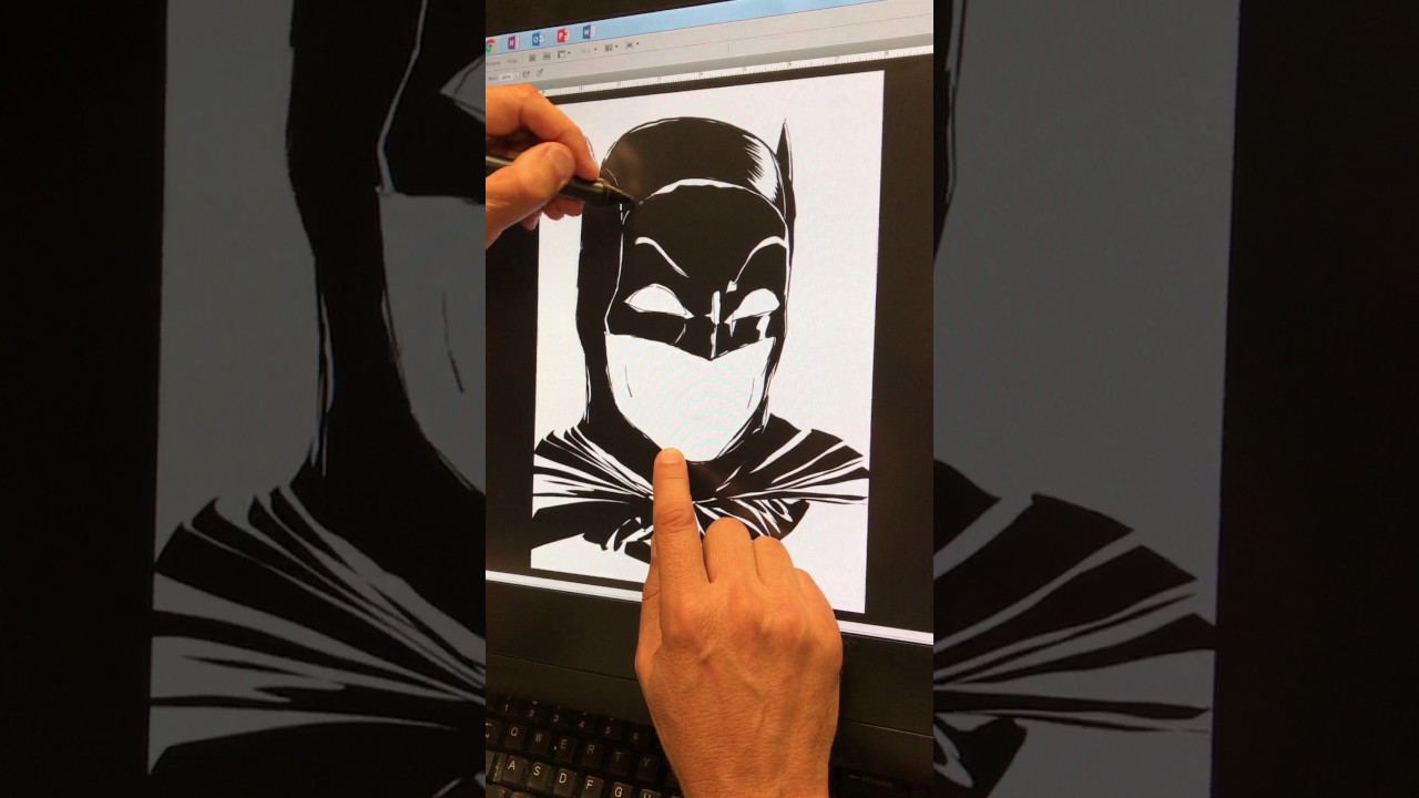 Live Drawing: Adam West Tribute