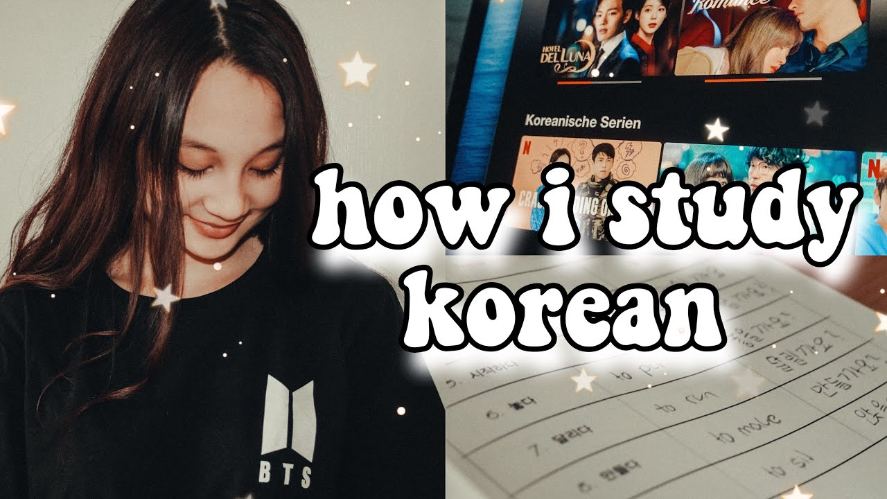 HOW I STUDY KOREAN (Deutsch) | Eine Sprache selbst lernen | Koreanisch lernen für Anfänger 🇰🇷
