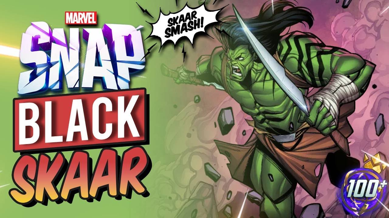 🍔UN DES MEILLEUR DECKS AVEC SKAAR & CAIERA SUR MARVEL SNAP (MERCI BLACK KNIGHT)