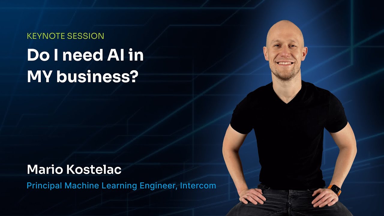 Rentlio Rediscover 2025 | Keynote: Do I need AI in MY business? | Mario Kostelac