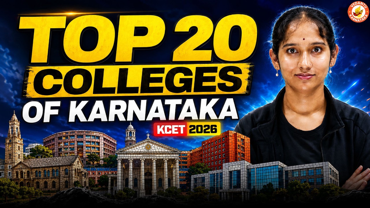 KCET 2026 Top 20 Engineering Colleges in Karnataka 😳🔥 | Vaishnavi Ma&rsquo;am