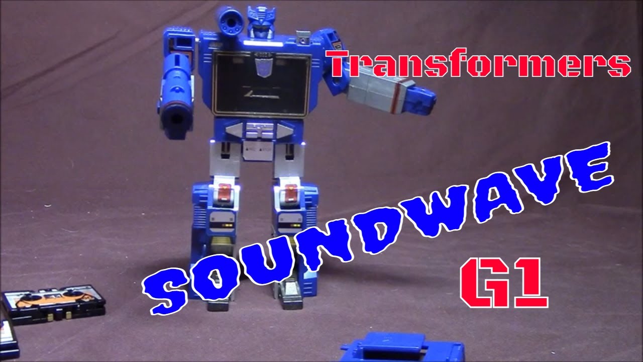 Soundwave G1 Transformer Review and How To Transform Tutorial
