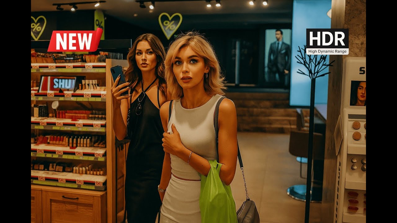 🔥Moscow Luxury Streets & Grocery Store — Russian Vibes — Coca-Cola finally here-4K HDR🔥