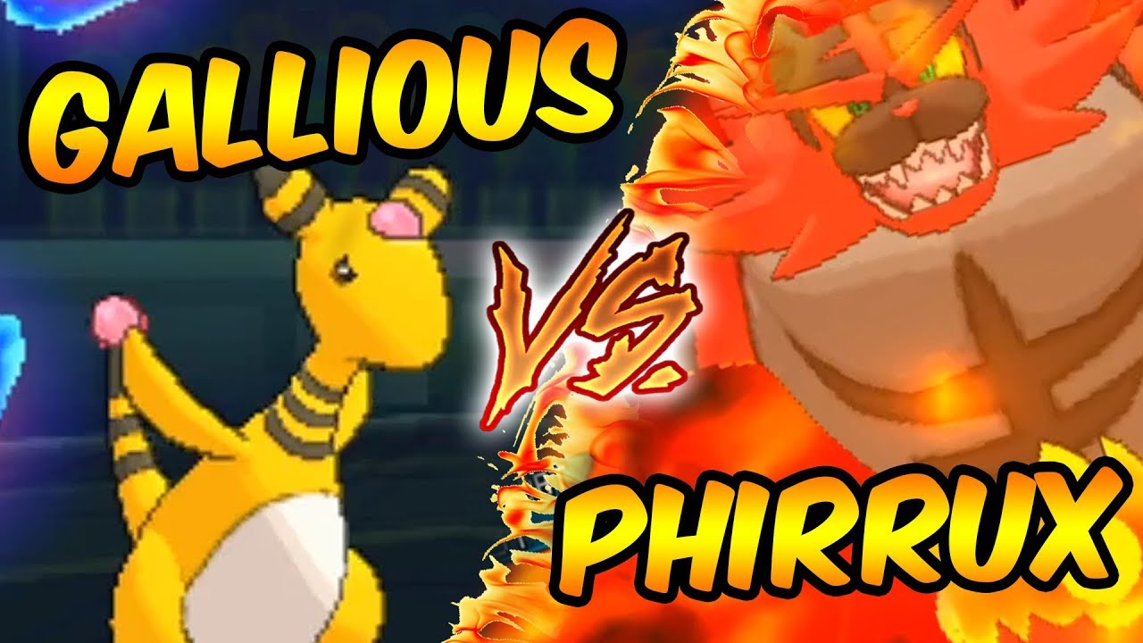 GALLIOUS VS PHIRRUX : LE MATCH FINAL - Pokémon Ultra-Soleil/Ultra-Lune