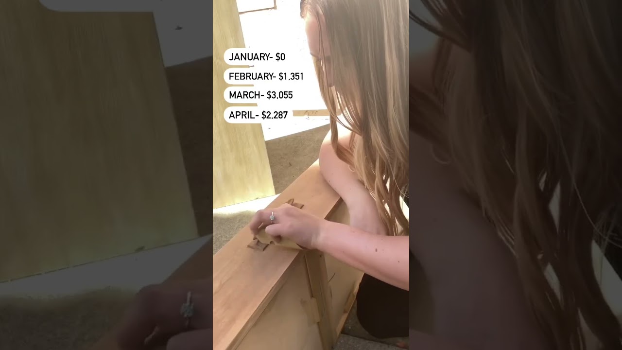 How Much $ I Made As A Furniture Flipping Content Creator