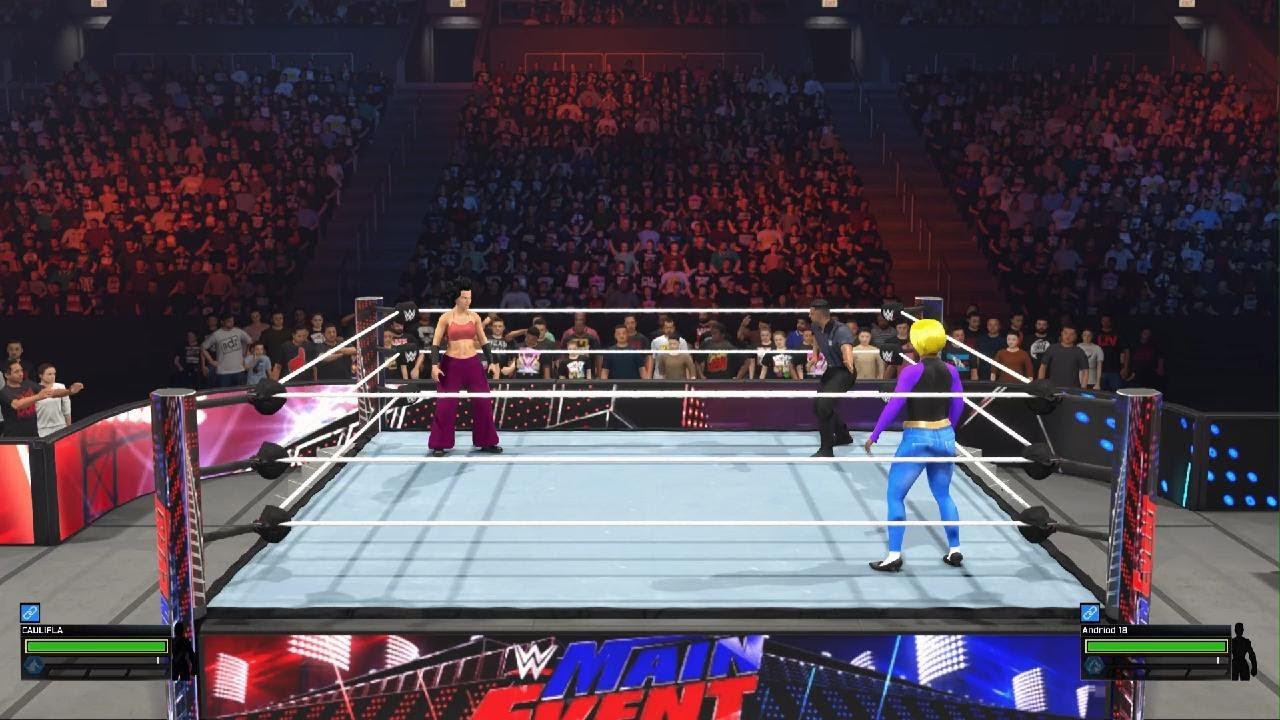 WWE 2K26 Caulifla vs Andriod 18 3 stage of hell