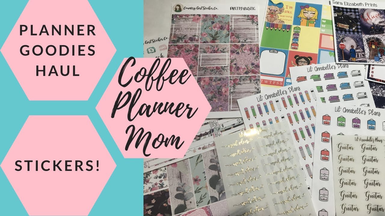 Planner Goodies Haul: All Stickers!