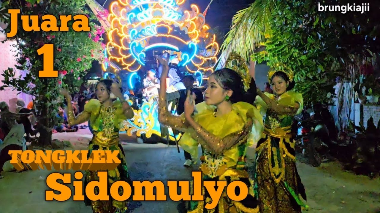 Juara 1 festival tongklek sidomulyo - tongklek sampar banyu #hiburan #tongklek #tongklektuban 