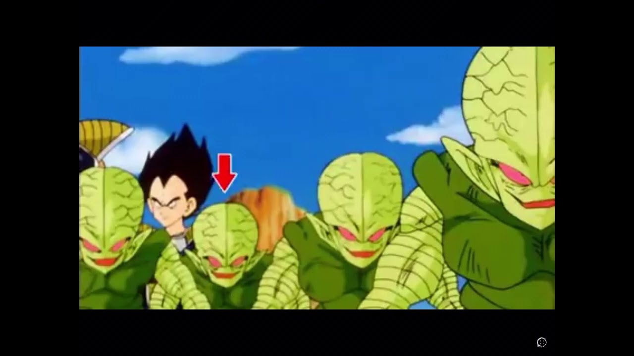 Nappa names all of his Saibamen Children