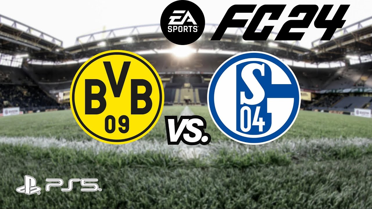 FC 24 PS5 Gameplay Revierderby Dortmund vs. Schalke