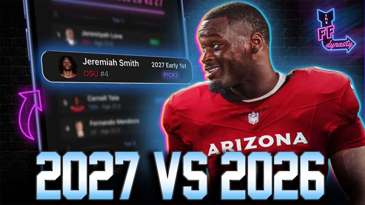 НОВЫЙ РЕЙТИНГ НОВИЧКОВ DYNASTY 2026 С УЧЕТОМ ПИКОВ 2027! Dynasty Fantasy Football
