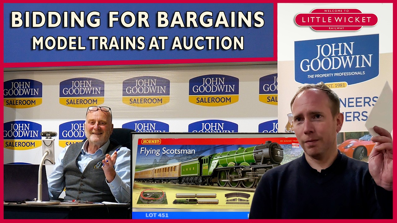 Bidding for Bargains! Buying Model Trains at Auction