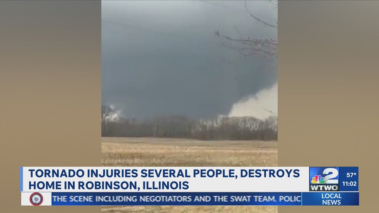 Damage, injuries reported in Robinson, Ill. during severe weather