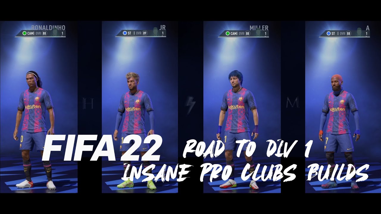 Cinematic FIFA 22 Pro Clubs Cups & Divisions Goals & Assists