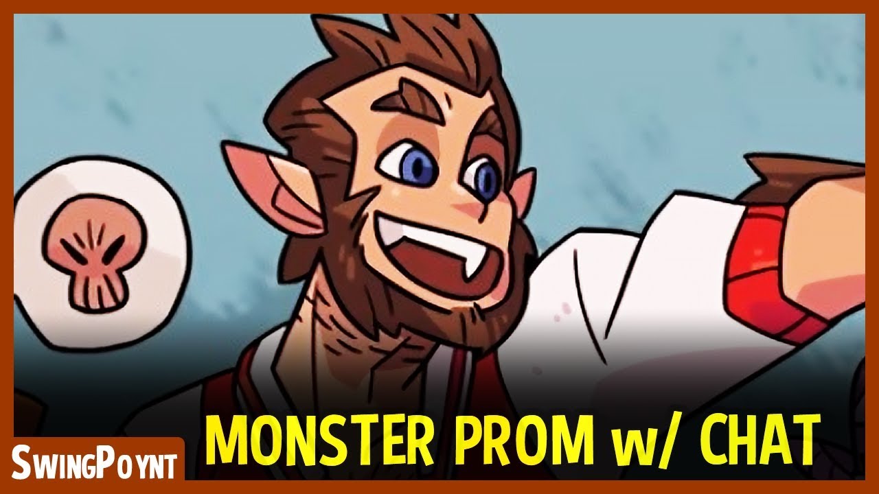 Monster Prom Game LIVE with Chat Reaction - (Monster Prom Gameplay Part 1)
