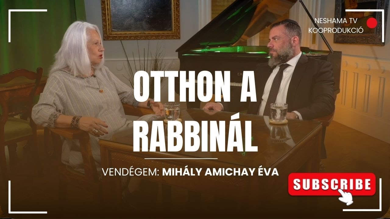 Otthon a rabbinál - Vendégem Mihály Amichay Éva