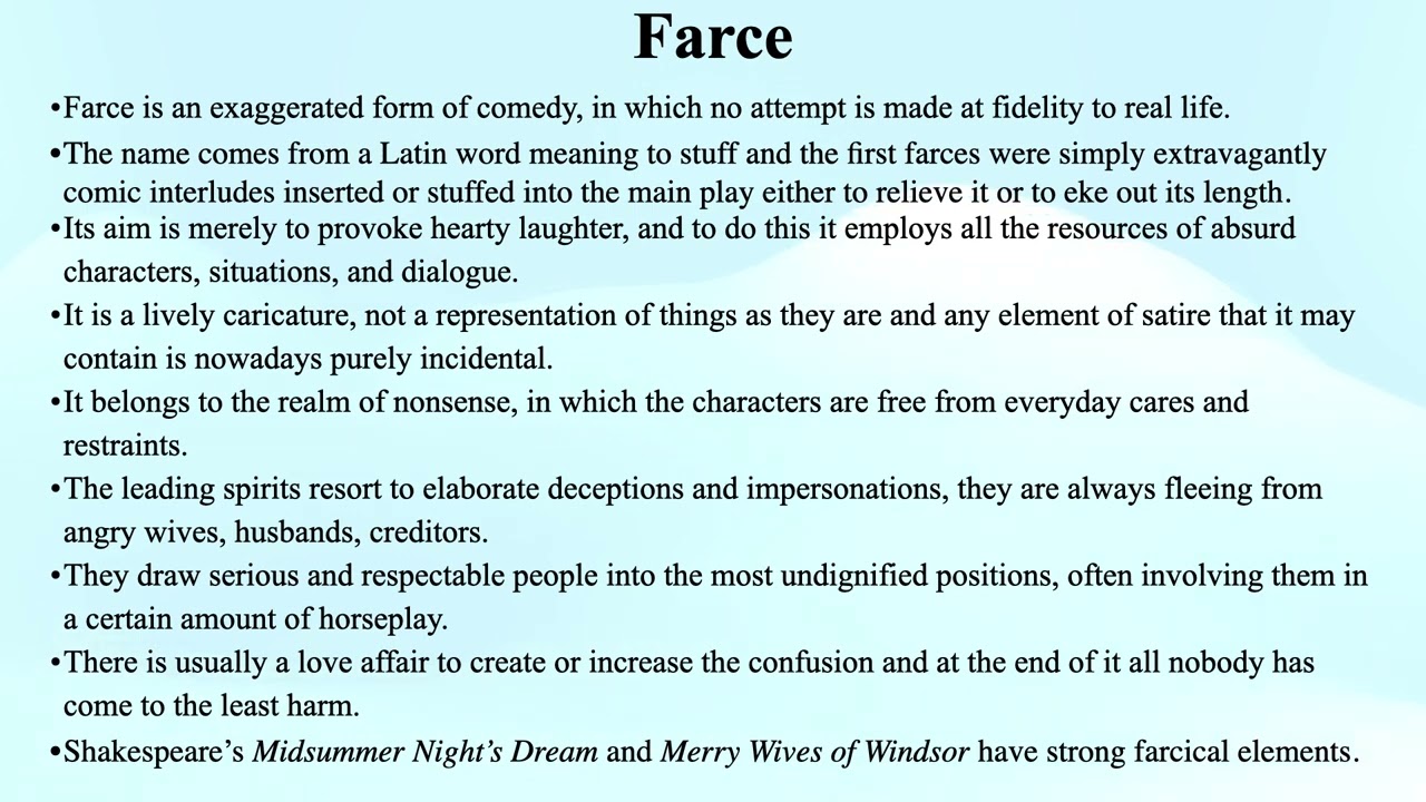 Farce