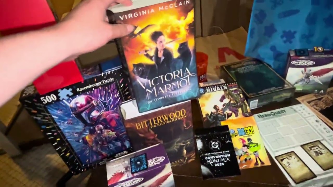 Gen Con 2025 day 1 haul
